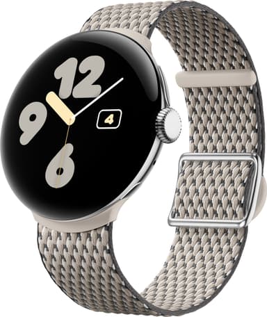 Google Pixel Watch 3 45 mm Wowen Band ranneke (beige)