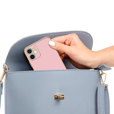 iPhone 12 MINI Suojakuori Cover (Vaaleanpunainen)
