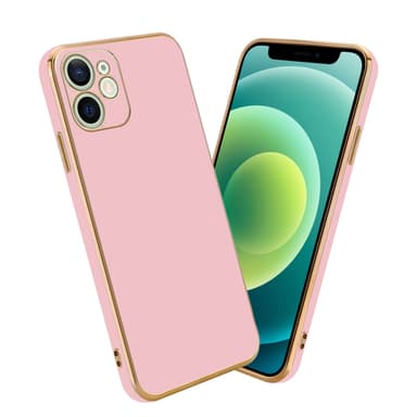 iPhone 12 MINI Suojakuori Cover (Vaaleanpunainen)
