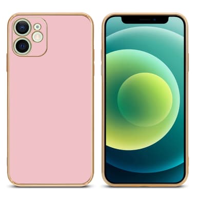 iPhone 12 MINI Suojakuori Cover (Vaaleanpunainen)