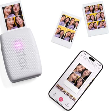 Fujifilm Instax Mini Link 3 tulostin älypuhelimelle (valkoinen)