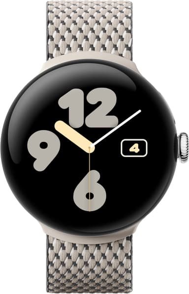 Google Pixel Watch 3 41 mm Wowen Band ranneke (beige)