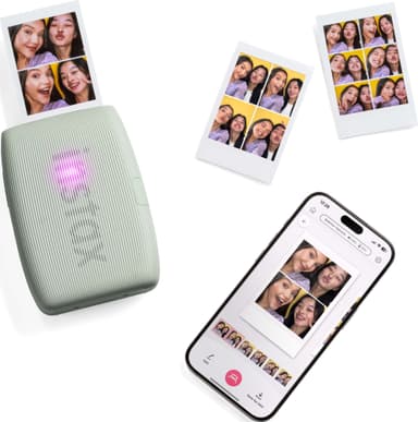 Fujifilm Instax Mini Link 3 tulostin älypuhelimelle (vihreä)