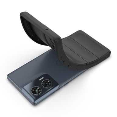 SKALO Motorola Edge 50 Fusion Rugged Bumpers TPU-suojakuori - Musta