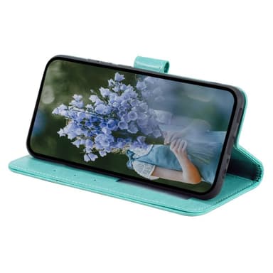 SKALO Xiaomi Redmi A3 Mandala lompakkokotelo - Turkoosi