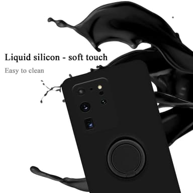 Samsung Galaxy S20 ULTRA Suojakuori Kotelo (Musta)
