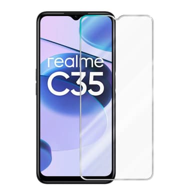 Realme C35 Näytönsuoja Karkaistu lasi Suojakalvo