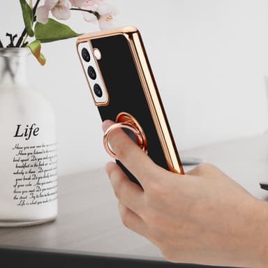 Samsung Galaxy S21 5G Suojakuori Kotelo (Musta)