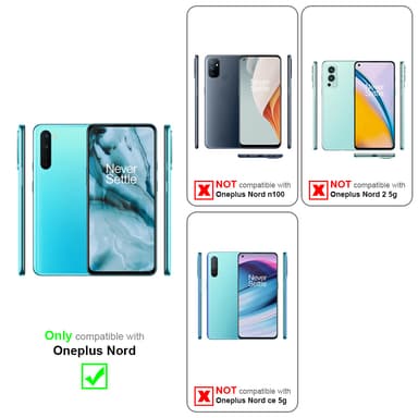 OnePlus Nord Näytönsuoja Karkaistu lasi Suojakalvo
