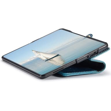 CaseMe Samsung Z Fold6 Lompakkokotelo - Sininen