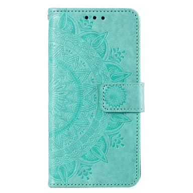 SKALO Xiaomi Redmi A3 Mandala lompakkokotelo - Turkoosi