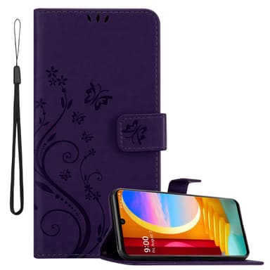 LG Velvet Suojakuori Lompakkokotelo (Violetti)