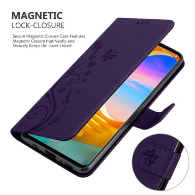 LG Velvet Suojakuori Lompakkokotelo (Violetti)