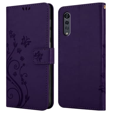 LG Velvet Suojakuori Lompakkokotelo (Violetti)