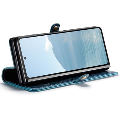 CaseMe Samsung Z Fold6 Lompakkokotelo - Sininen