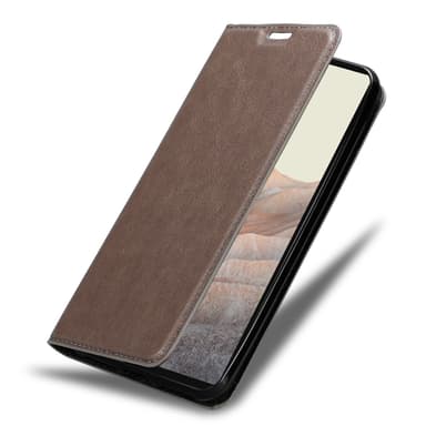 Google PIXEL 6 Suojakuori Lompakkokotelo (Ruskea)