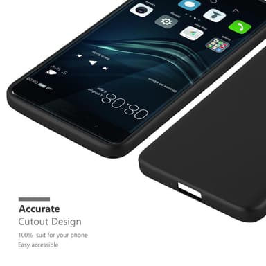 Huawei P9 PLUS Suojakuori Kotelo (Musta)
