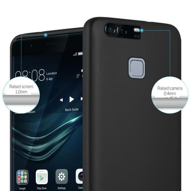 Huawei P9 PLUS Suojakuori Kotelo (Musta)