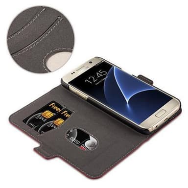 Suojakuori Samsung Galaxy S7 Lompakkokotelo (Punainen)