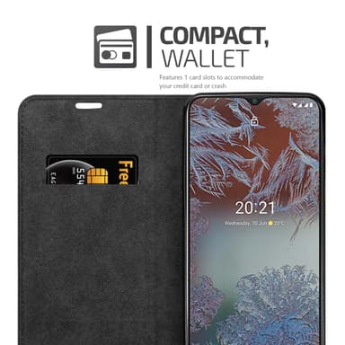 Nokia G10 / G20 Suojakuori Lompakkokotelo (Punainen)