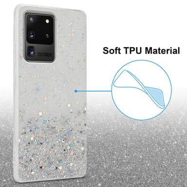 Samsung Galaxy S20 ULTRA Suojakuori Kotelo (Läpinäkyvä)