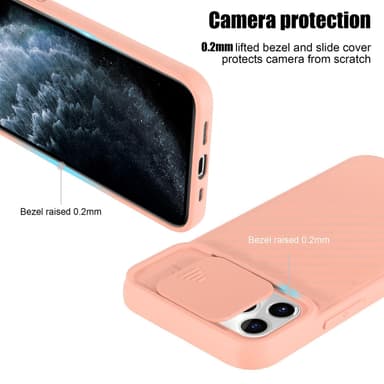 iPhone 11 PRO Case Suojakuori Cover (Punainen)