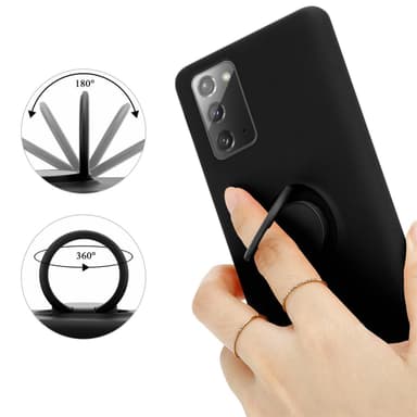 Samsung Galaxy NOTE 20 Suojakuori Kotelo (Musta)