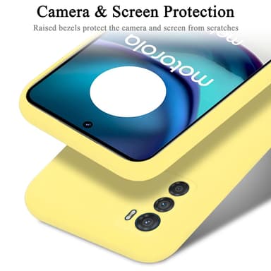 Motorola MOTO G42 Suojakuori Kotelo (Keltainen)