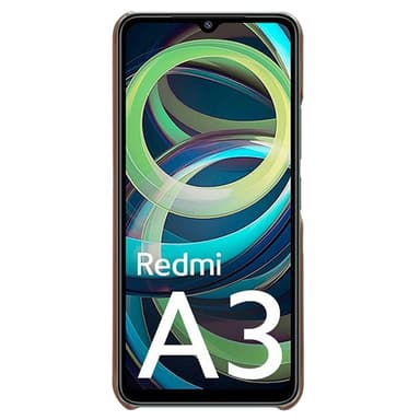 SKALO Xiaomi Redmi A3 PU-nahkainen Suojakuori Lompakolla - Ruskea