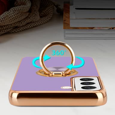 Samsung Galaxy S21 5G Suojakuori Kotelo (Violetti)