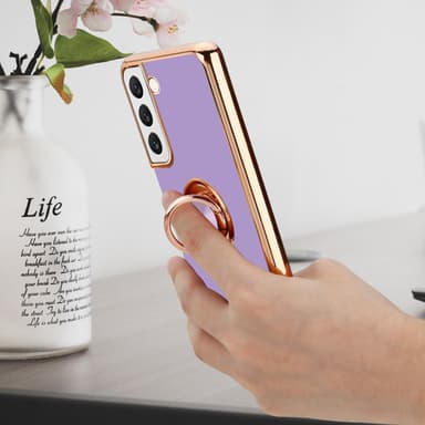 Samsung Galaxy S21 5G Suojakuori Kotelo (Violetti)