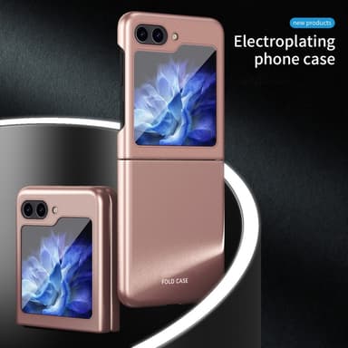 SKALO Samsung Z Flip6 Ultrathin Skin-touch Fold Suojakuori - Violetti