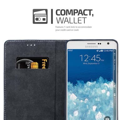 Samsung Galaxy NOTE EDGE Suojakuori Case (Sininen)