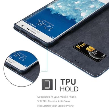 Samsung Galaxy NOTE EDGE Suojakuori Case (Sininen)