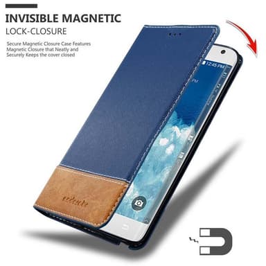 Samsung Galaxy NOTE EDGE Suojakuori Case (Sininen)