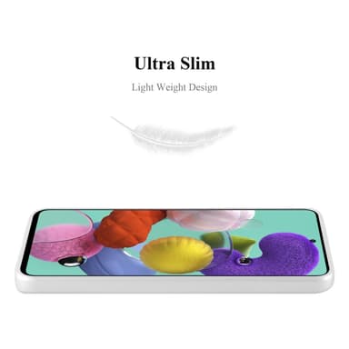 Samsung Galaxy A51 5G Suojakuori Kotelo (Hopea)