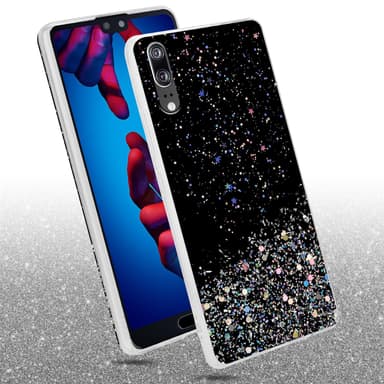 Huawei P20 Suojakuori Kotelo (Musta)