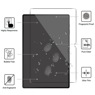 SKALO Samsung Tab S8 Ultra Panssarilasi Näytönsuoja