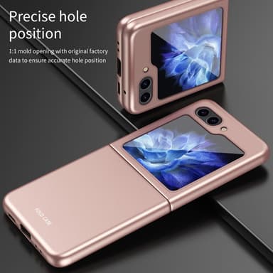 SKALO Samsung Z Flip6 Ultrathin Skin-touch Fold Suojakuori - Violetti