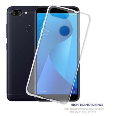 Asus ZenFone MAX PLUS M1 Suojakuori Kotelo (Läpinäkyvä)