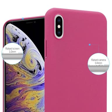 iPhone XS MAX Suojakuori Kotelo (Vaaleanpunainen)