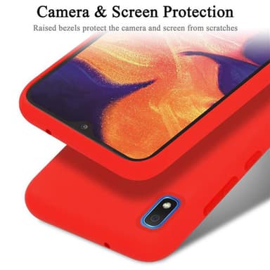 Samsung Galaxy A10 / M10 Suojakuori Kotelo (Punainen)