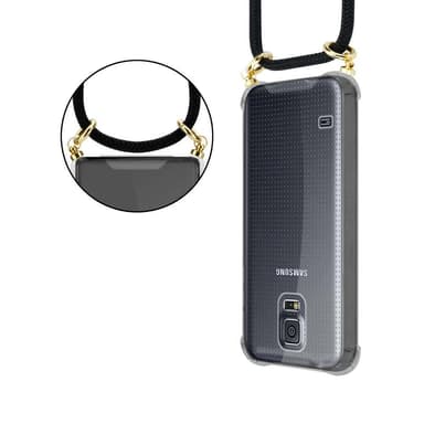Samsung Galaxy S5 / S5 NEO Suojakuori Kotelo (Musta)