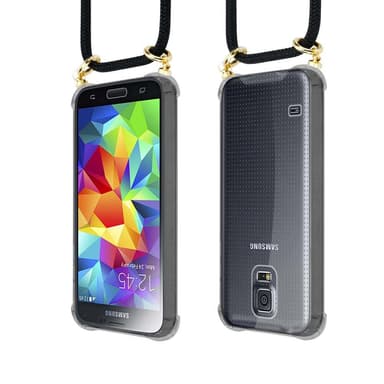 Samsung Galaxy S5 / S5 NEO Suojakuori Kotelo (Musta)