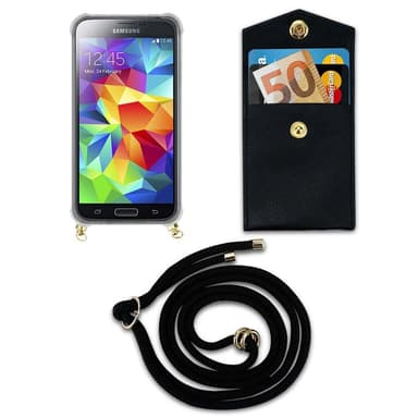 Samsung Galaxy S5 / S5 NEO Suojakuori Kotelo (Musta)