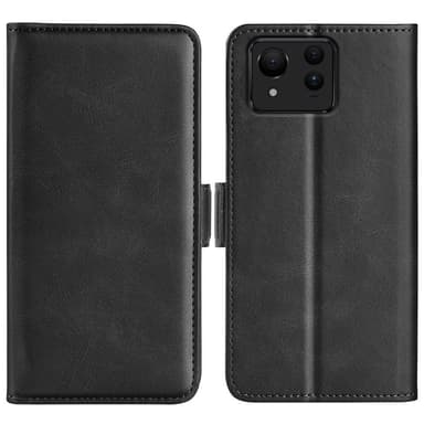 SKALO Asus Zenfone 11 Ultra 5G Premium Wallet Lompakkokotelo - Musta