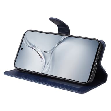 SKALO OnePlus Nord CE4 Lite 5G PU-nahkainen Lompakkokotelo - Sininen