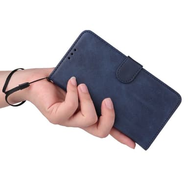 SKALO OnePlus Nord CE4 Lite 5G PU-nahkainen Lompakkokotelo - Sininen