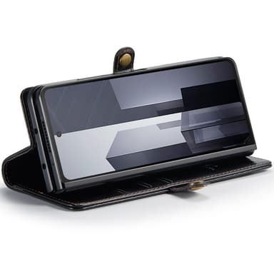 CaseMe Samsung Z Fold6 Lompakkokotelo - Musta