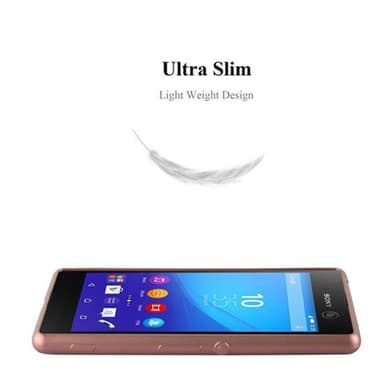 Sony Xperia M5 Suojakuori Kotelo (kulta)